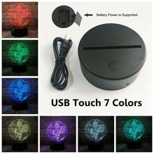 Load image into Gallery viewer, Hot Sale Movie Star Wars 3D USB LED Lamp Astro Cartoon Death Star Colorful Ball Bulb